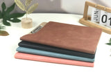 3 pcs Custom Leather Portfolio, Vegan Leather Clipboard with Personalised Engraving, Fits for A4/ Legal paper, Document Holder, School/Office Gift