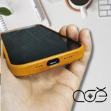 Handmade Premium Cowhide Leather iPhone Case for iPhone 17 Pro/ iPhone 16 Pro/ iPhone 15 Pro / iPhone 14 Pro/ iPhone 13, Engraving iPhone Case