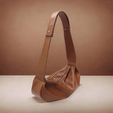 Minimalist Leather Fanny Pack for Women/ Men, Leather Casual Shoulder Sling Bag, Leather Crossbody Chest Bag, Bumper Bag, Gift for Her/ Him