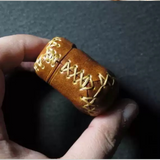 Handmade Vintage Cowhide Leather Earphone Case for Jabra E10/ E8a 2nd Gen, Hand-stitched Leather Jabra Cases
