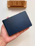 Genuine Leather 3-Ring Binder Leather Mini Size Journal Leather Planner 11mm Ring
