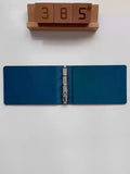Genuine Leather 3-Ring Binder Leather Mini Size Journal Leather Planner 11mm Ring