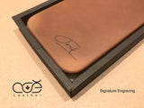 Premium Custom Genuine Leather iPhone Case with MagSafe for iPhone 16/ iPhone 15/ iPhone 14/ iPhone 13/ iPhone 12, Gift for Him/ Her