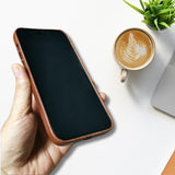 Personalised iPhone 16 Pro Max Handmade Premium Cowhide Leather iPhone Case for iPhone 16 Pro Max/ iPhone 16 Pro