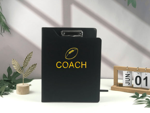 Custom Leather Portfolio, Vegan Leather Clipboard with Personalised Engravings, Fits for A4/ Legal paper, Document Holder, Business Gift