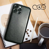 Handmade Vegetable Tanned Leather iPhone Case for iPhone 16 Pro/ iPhone 15 Pro / iPhone 14 Pro/ iPhone 13, Engraving iPhone Case