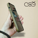 Handmade Italian Genuine Leather iPhone Case for iPhone 15 Pro/ iPhone 14 Pro/ iPhone 13 Pro, Custom Engraving iPhone Case