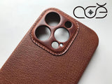 Personalised iPhone 16 Pro Max Handmade Premium Cowhide Leather iPhone Case for iPhone 16 Pro Max/ iPhone 16 Pro
