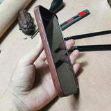 Personalised Handmade Italian Cowhide Leather iPhone Case for iPhone 16 Pro/ iPhone 15 Pro/ iPhone 14 Pro/ iPhone 13 Pro