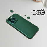 Personalised Handmade Italian Cowhide Leather iPhone Case for iPhone 16 Pro/ iPhone 15 Pro/ iPhone 14 Pro/ iPhone 13 Pro