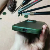 Personalised Handmade Italian Cowhide Leather iPhone Case for iPhone 16 Pro/ iPhone 15 Pro/ iPhone 14 Pro/ iPhone 13 Pro