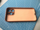 Handmade Premium Cowhide Leather iPhone Case for iPhone 16 Pro/ iPhone 15 Pro / iPhone 14 Pro/ iPhone 13, Engraving iPhone Case, Gift 2025