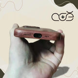 Vintage Handmade Premium Cowhide Leather iPhone Case for iPhone 17 Pro/ iPhone 16 Pro/ iPhone 15 Pro/ iPhone 14 Pro/ iPhone 13 Pro