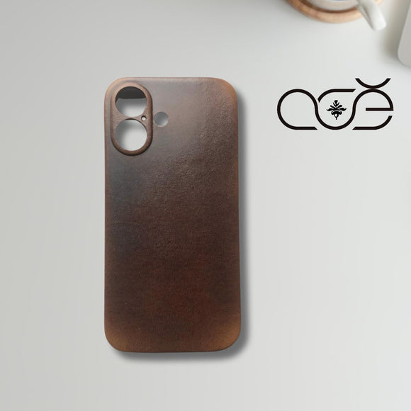 Personalised Handmade Premium Cowhide Leather iPhone Case for iPhone 16 Pro/ iPhone 15 Pro/ iPhone 14 Pro/ iPhone 13 Pro