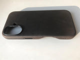 Personalised Genuine Leather iPhone Case with MagSafe for iPhone 16/ iPhone 15/ iPhone 14/ iPhone 13/ iPhone 12