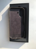 Personalised Genuine Leather iPhone Case with MagSafe for iPhone 16/ iPhone 15/ iPhone 14/ iPhone 13/ iPhone 12
