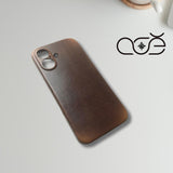 Personalised Handmade Premium Cowhide Leather iPhone Case for iPhone 16 Pro/ iPhone 15 Pro/ iPhone 14 Pro/ iPhone 13 Pro