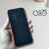 Handmade Premium Cowhide Leather iPhone Case for iPhone 16/ iPhone 15/ iPhone 14/ iPhone 13, Custom Engraved Leather iPhone Case, Gift 2025