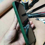 Handmade Premium Cowhide Leather iPhone Case for iPhone 16/ iPhone 15/ iPhone 14/ iPhone 13, Custom Engraved Leather iPhone Case