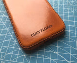 Handmade Premium Cowhide Leather iPhone Case for iPhone 16 Pro/ iPhone 15 Pro / iPhone 14 Pro/ iPhone 13, Engraving iPhone Case, Gift 2025