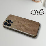 Handmade Premium Cowhide Leather iPhone Case for iPhone 16/ iPhone 15/ iPhone 14/ iPhone 13, Custom Engraved Leather iPhone Case, Gift 2025
