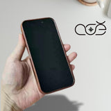 Handmade Premium Cowhide Leather iPhone Case for iPhone 16/ iPhone 15/ iPhone 14/ iPhone 13, Custom Engraved Leather iPhone Case, Gift 2025