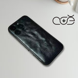 Handmade Premium Cowhide Leather iPhone Case for iPhone 16/ iPhone 15/ iPhone 14/ iPhone 13, Custom Engraved Leather iPhone Case, Gift 2025