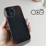 Handmade Vintage Cowhide Leather iPhone Case for iPhone 17 Pro Max/ iPhone 16 Pro/ iPhone 15 Pro/ iPhone 14 Pro/ iPhone 13 Pro, Engraving iPhone Case, Gift