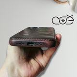 Handmade Premium Cowhide Leather iPhone Case for iPhone 16/ iPhone 15/ iPhone 14/ iPhone 13, Custom Engraved Leather iPhone Case, Gift 2025 (Copy)