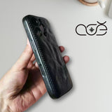 Handmade Premium Cowhide Leather iPhone Case for iPhone 16/ iPhone 15/ iPhone 14/ iPhone 13, Custom Engraved Leather iPhone Case, Gift 2025