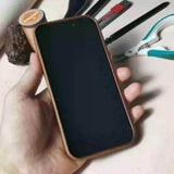 Handmade Premium Cowhide Leather iPhone Case for iPhone 16/ iPhone 15/ iPhone 14/ iPhone 13, Custom Engraved Leather iPhone Case, Gift 2025
