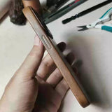 Handmade Premium Cowhide Leather iPhone Case for iPhone 16/ iPhone 15/ iPhone 14/ iPhone 13, Custom Engraved Leather iPhone Case, Gift 2025