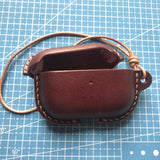 Handmade Premium Cowhide Leather Earphone Case for AirPods Pro/ Pro 2/ AirPods 3/ AirPods 4, Leather AirPods Case