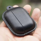 Handmade Premium Cowhide Leather Earphone Case for AirPods Pro/ Pro 2/ AirPods 3/ AirPods 4, Leather AirPods Case