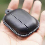 Handmade Premium Cowhide Leather Earphone Case for AirPods Pro/ Pro 2/ AirPods 3/ AirPods 4, Leather AirPods Case