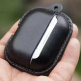 Handmade Premium Cowhide Leather Earphone Case for AirPods Pro/ Pro 2/ AirPods 3/ AirPods 4, Leather AirPods Case
