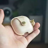 Handmade Premium Original Cowhide Leather Earphone Case for AirPods Pro/ Pro 2/ AirPods 3/ 4, Leather AirPods Case One-piece with Buckle