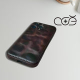 Handmade Premium Cowhide Leather iPhone Case for iPhone 16/ iPhone 15/ iPhone 14/ iPhone 13, Custom Engraved Leather iPhone Case, Gift 2025 (Copy)