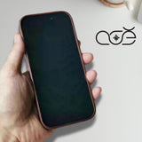 Handmade Premium Cowhide Leather iPhone Case for iPhone 16/ iPhone 15/ iPhone 14/ iPhone 13, Custom Engraved Leather iPhone Case, Gift 2025