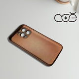 Handmade Retro Cowhide Leather iPhone Case for iPhone 16 Pro/ iPhone 15 Pro/ iPhone 14 Pro/ iPhone 13 Pro, Engraving iPhone Case, Gift