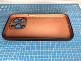 Handmade Premium Cowhide Leather iPhone Case for iPhone 16/ iPhone 15/ iPhone 14/ iPhone 13, Custom Engraved Leather iPhone Case, Gift 2025 (Copy) (Copy)