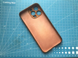 Handmade Cowhide Leather iPhone Case: Custom Engraved, iPhone 17 Pro/ iPhone 16 Pro/15 Pro/14 Pro/13 Pro