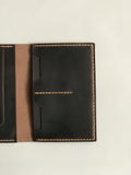 Handmade Customised Crazy Horse Leather Passport Holder, High Quality Leather Travel Wallet/ Card Holder